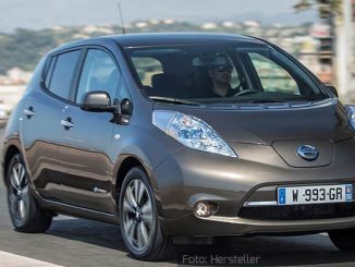 Nissan Leaf Außen Front Braun 21.09.15