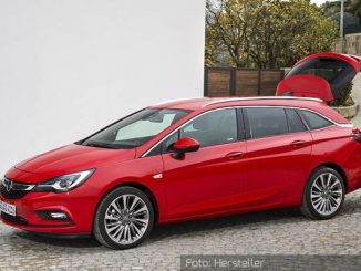 Opel Astra Sports Tourer Außen Seite Rot