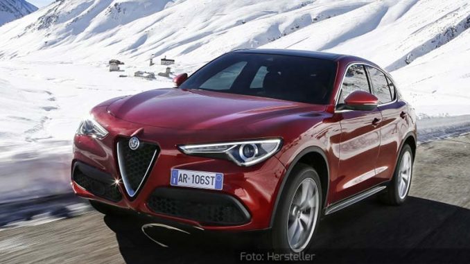 Alfa-Romeo-Stelvio-Dynamisch-Front-Seite-Alpen-Rot-22.03.17