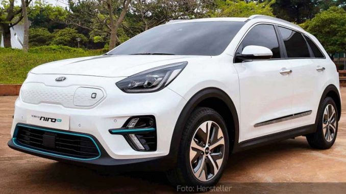 Kia-Niro-EV-Statisch-Front-Seite-Weiß-09.05.18 Kia Niro EV