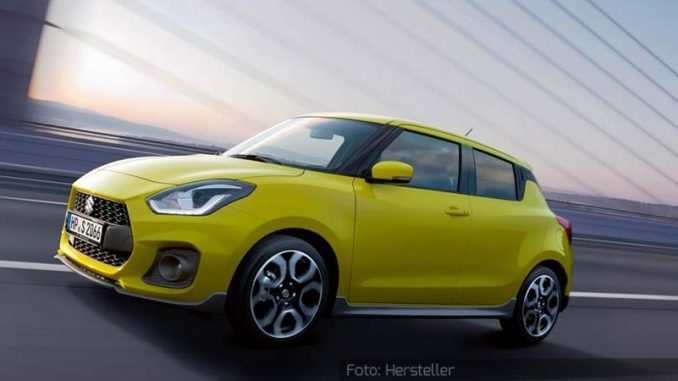 Suzuki-Swift-Sport-Dynamisch-Front-Seite-Gelb-Klein-30.03.18