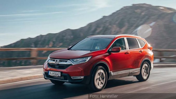 Honda-CR-V-Dynamisch-Front-Seite-Rot-16.10.18 Honda CR-V