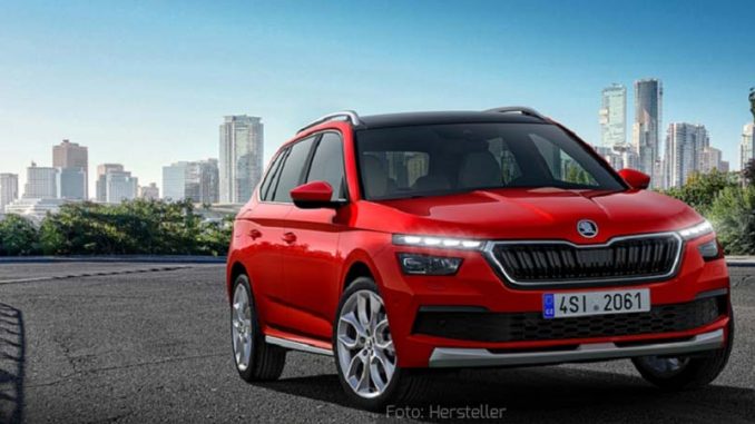 Skoda-Kamiq-Statisch-Front-Seite-Rot-05.03.19 Skoda Kamiq