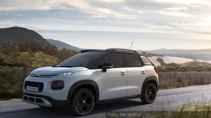 Citroen-C3-Aircross-Dynamisch-Front-Seite-Weiß-24.04.19 Citroen C3 Aircross