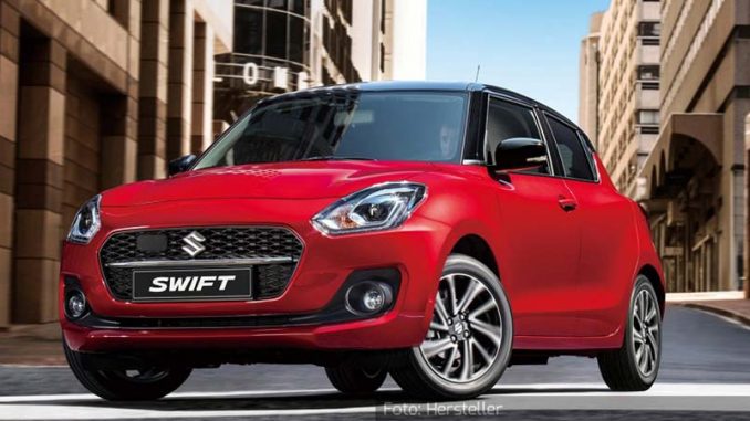 Suzuki-Swift-Statisch-Front-Seite-Rot-28.07.20