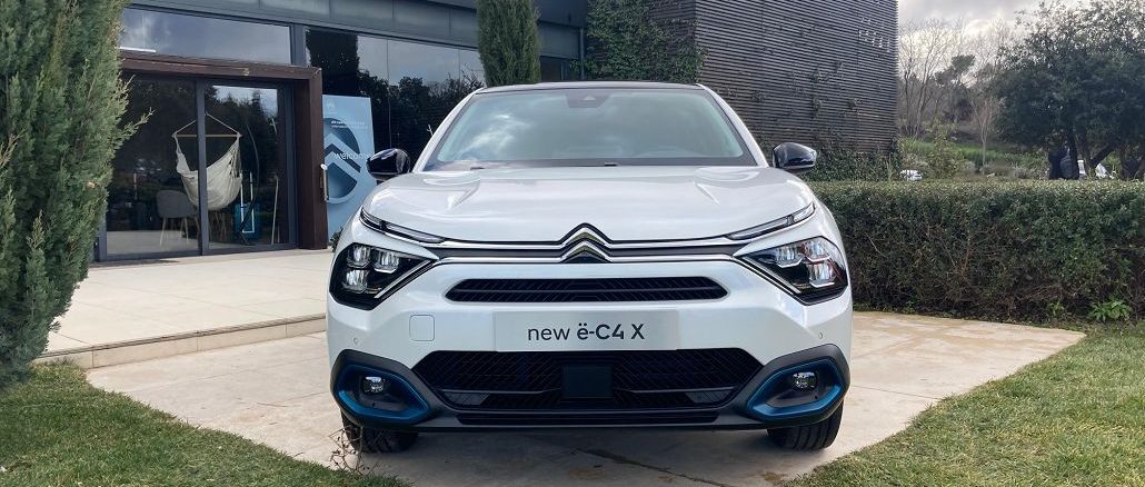 Der neue Citroën ë-C4 X