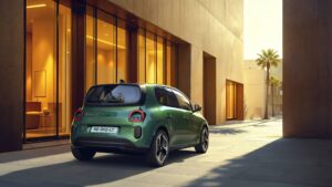 Den Twingo E-Tech gibt’s zu einem Einstiegspreis ab 19.990 Euro. Der wendige Stadtflitzer ist wie gemacht für enge Innenstädte und auch für Pendler